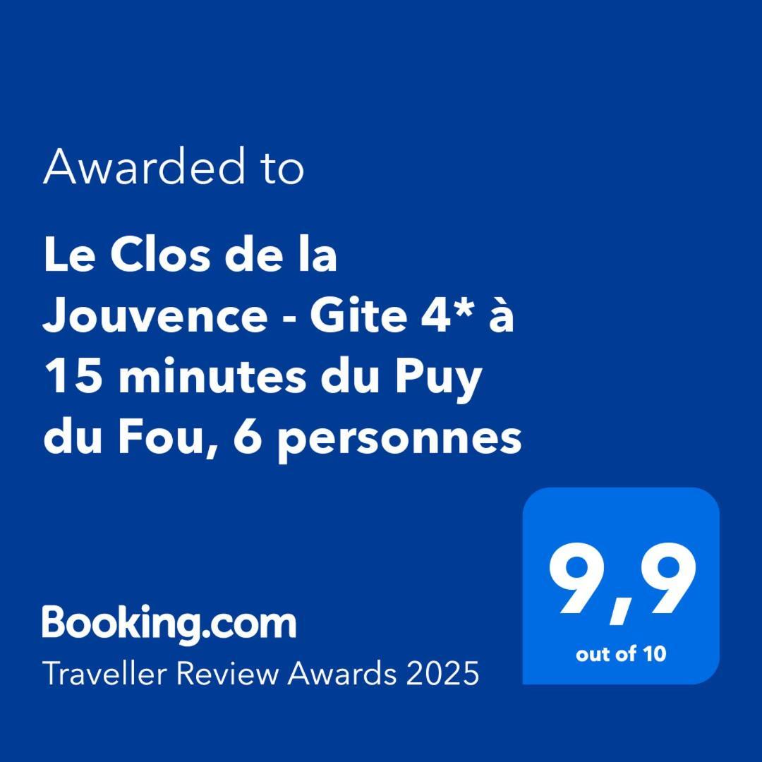 Le Clos De La Jouvence - Gite 4* A 15 Minutes Du Puy Du Fou, 6 Personnes Saint-Laurent-sur-Sèvre Exterior foto